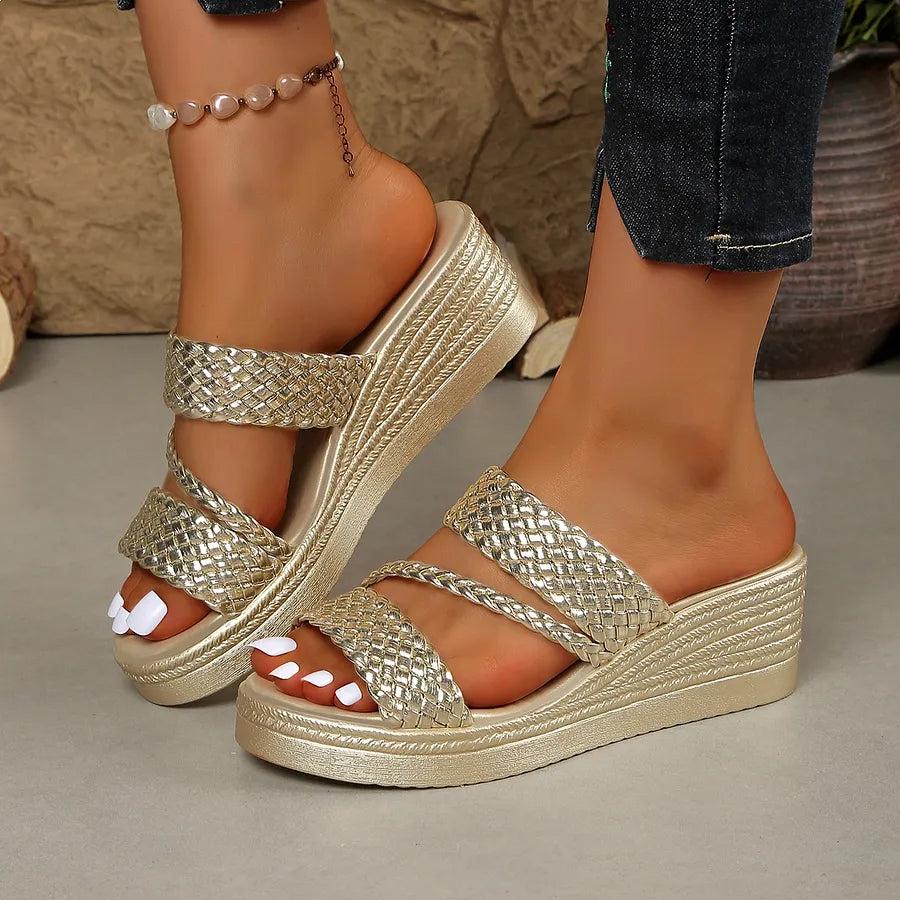 Sandalias cómodas con plataforma