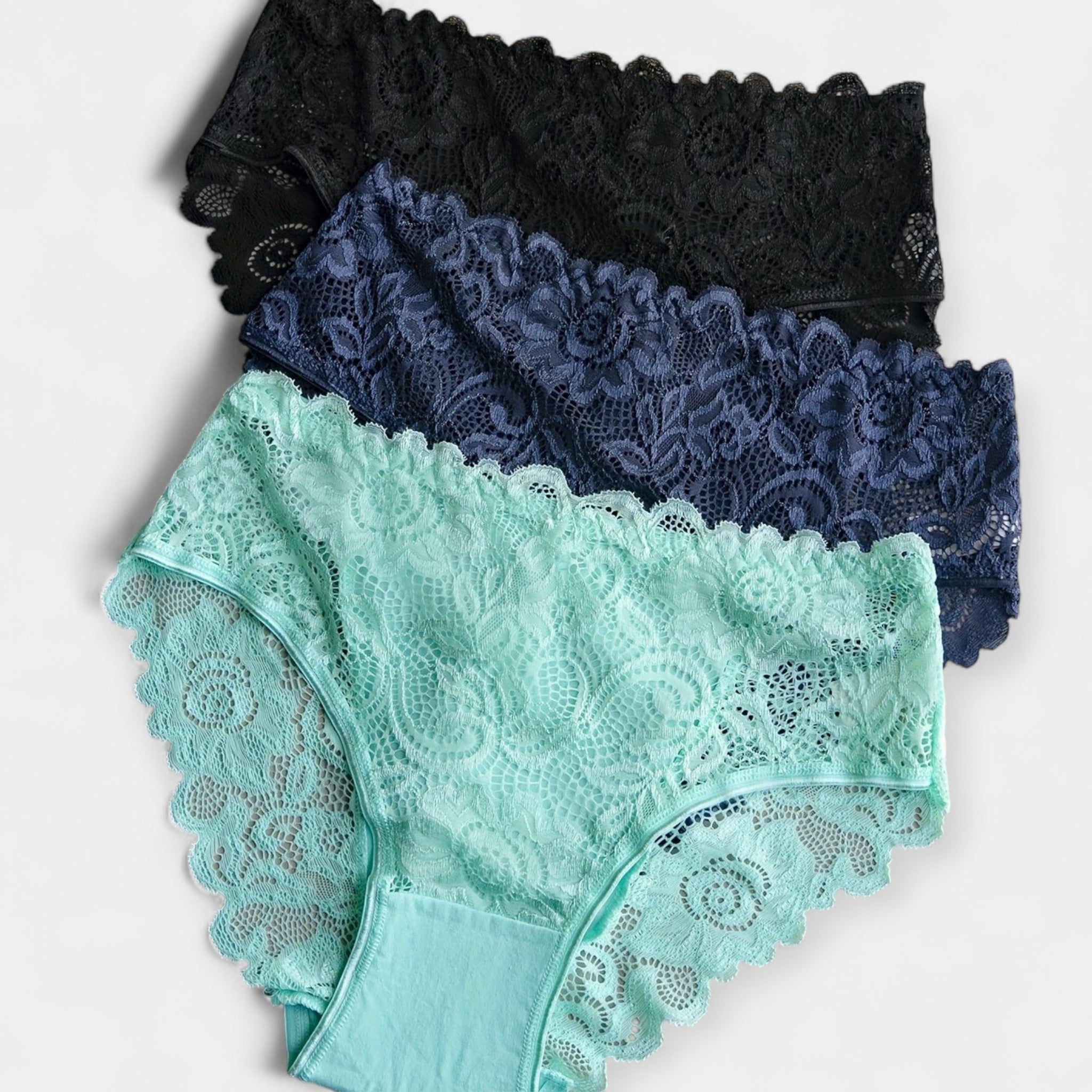 Pack de 3 Slip de Encaje