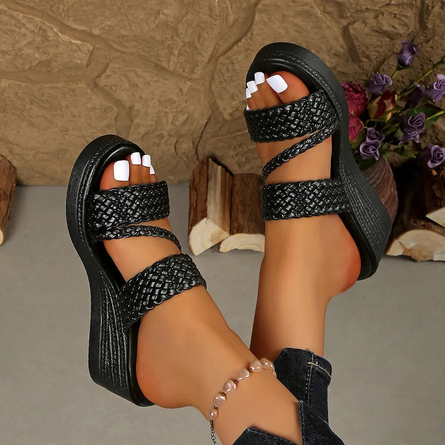 Sandalias cómodas con plataforma