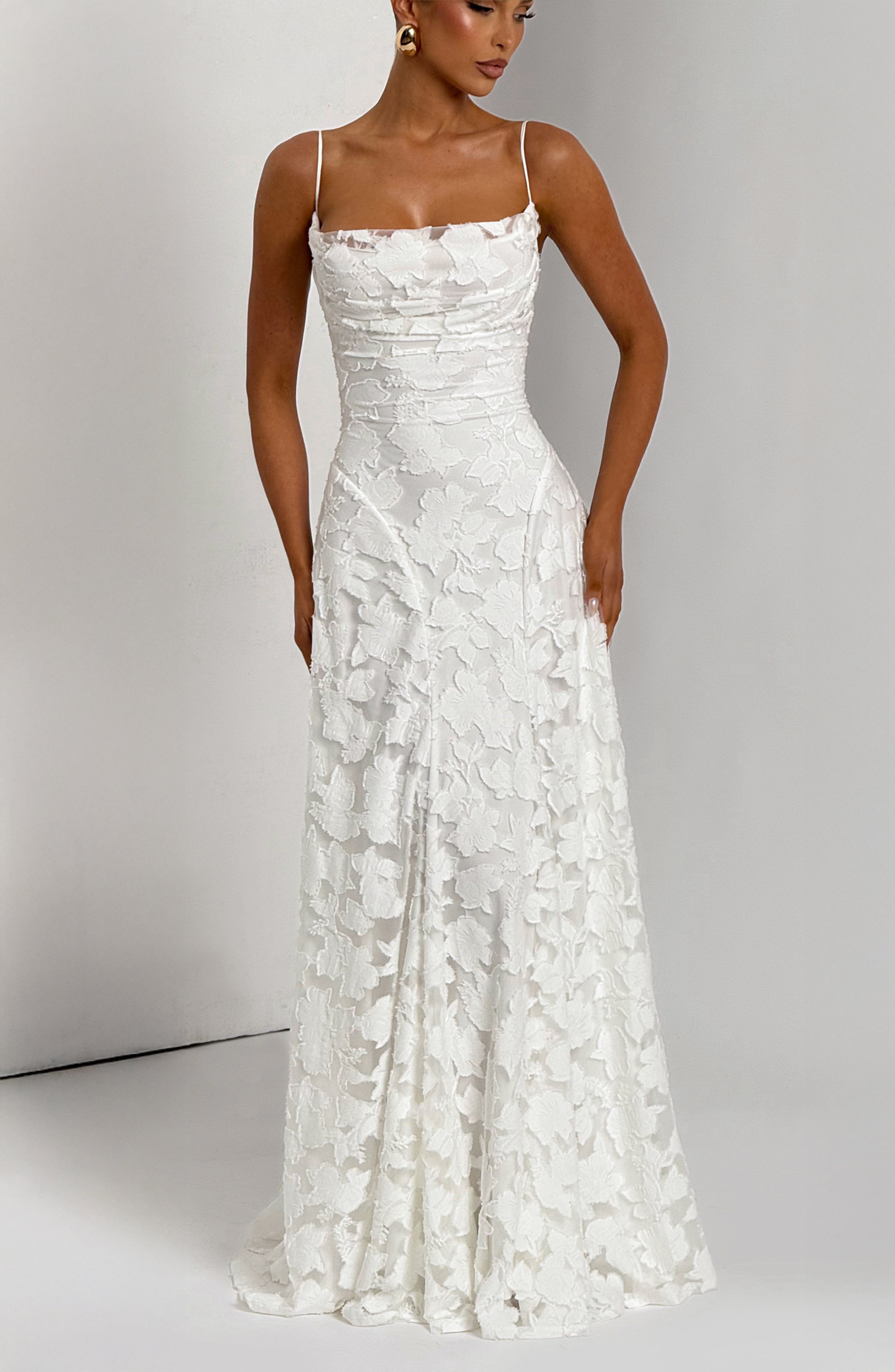 Alexander Saint Bloemen Maxi Vestido