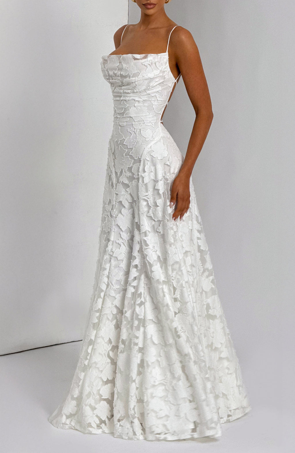 Alexander Saint Bloemen Maxi Vestido
