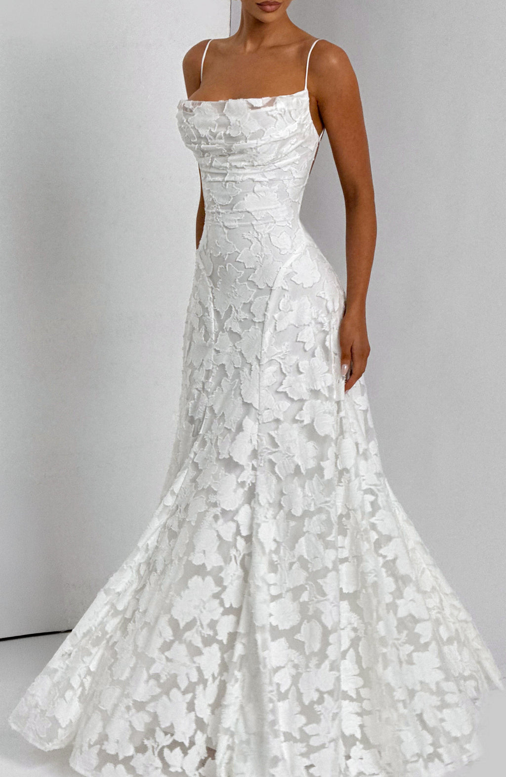 Alexander Saint Bloemen Maxi Vestido
