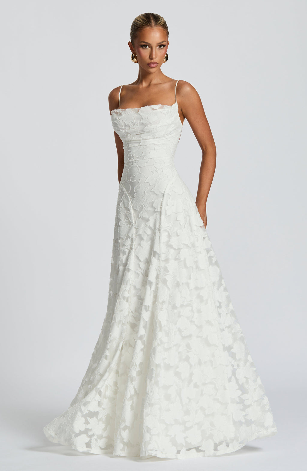 Alexander Saint Bloemen Maxi Vestido