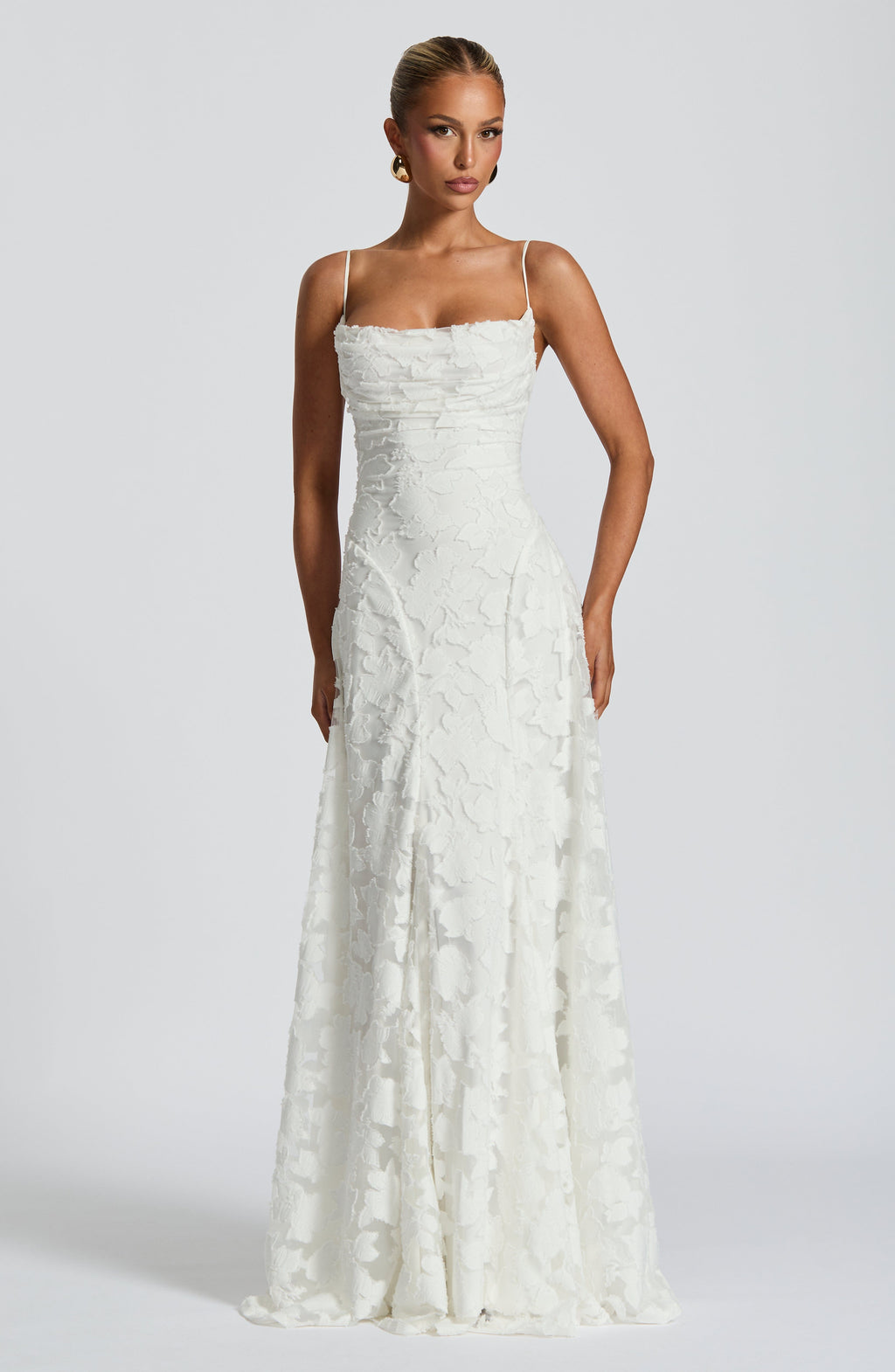 Alexander Saint Bloemen Maxi Vestido