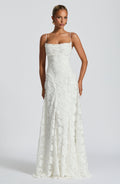 Alexander Saint Bloemen Maxi Vestido