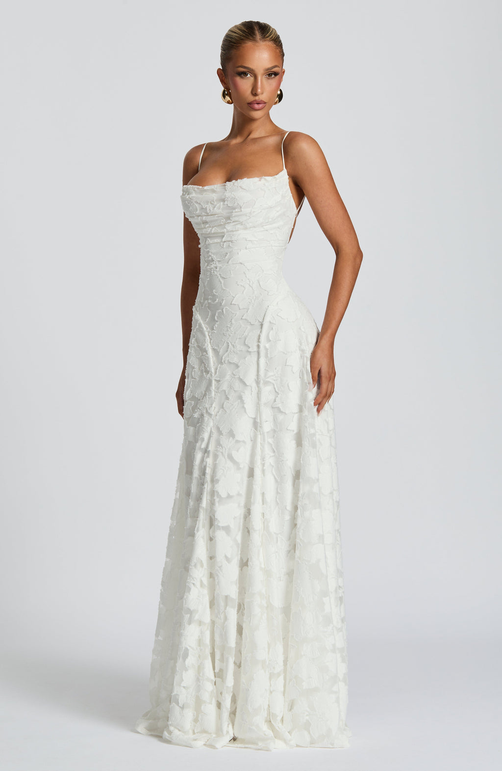 Alexander Saint Bloemen Maxi Vestido