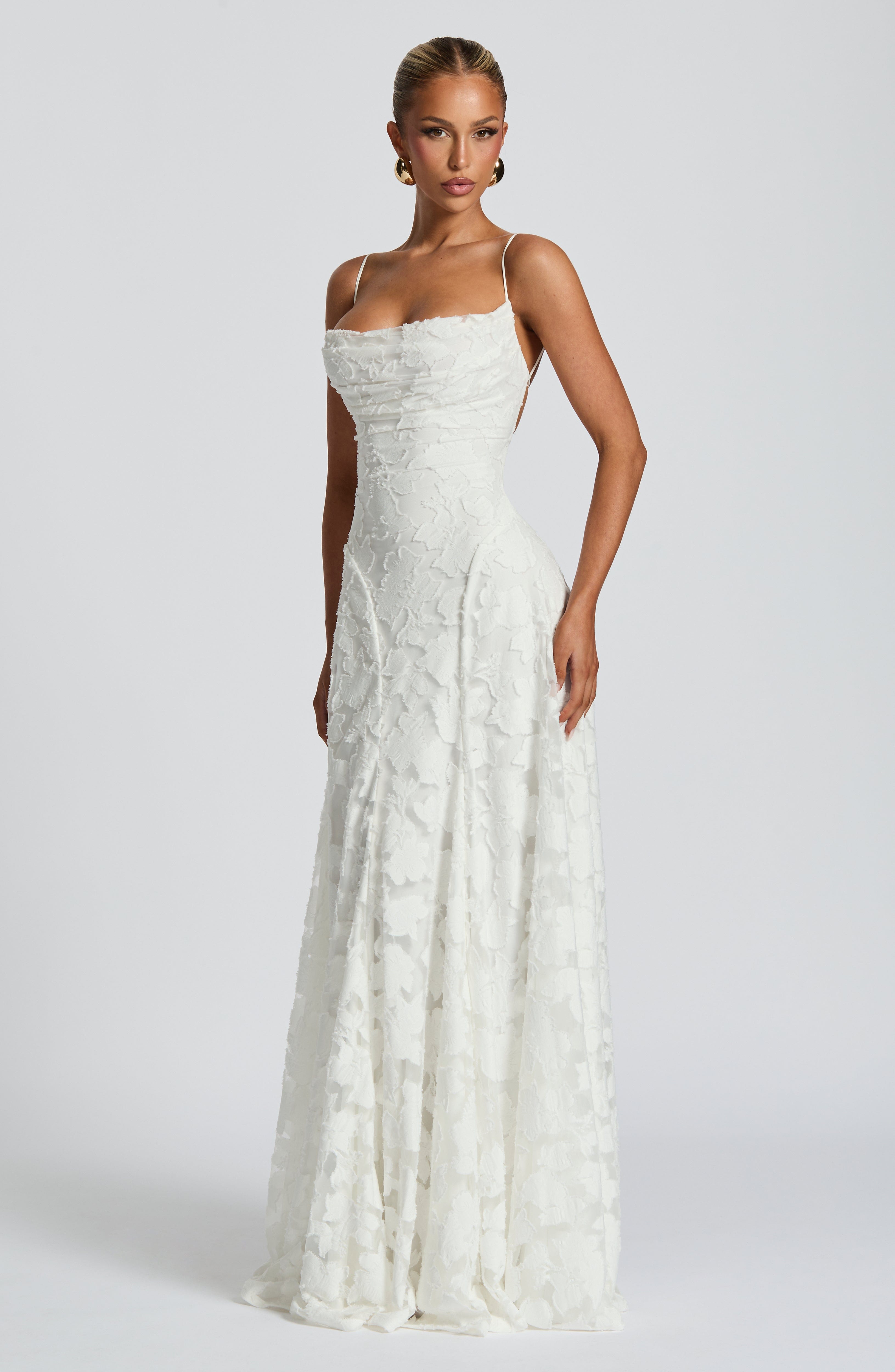 Alexander Saint Bloemen Maxi Vestido