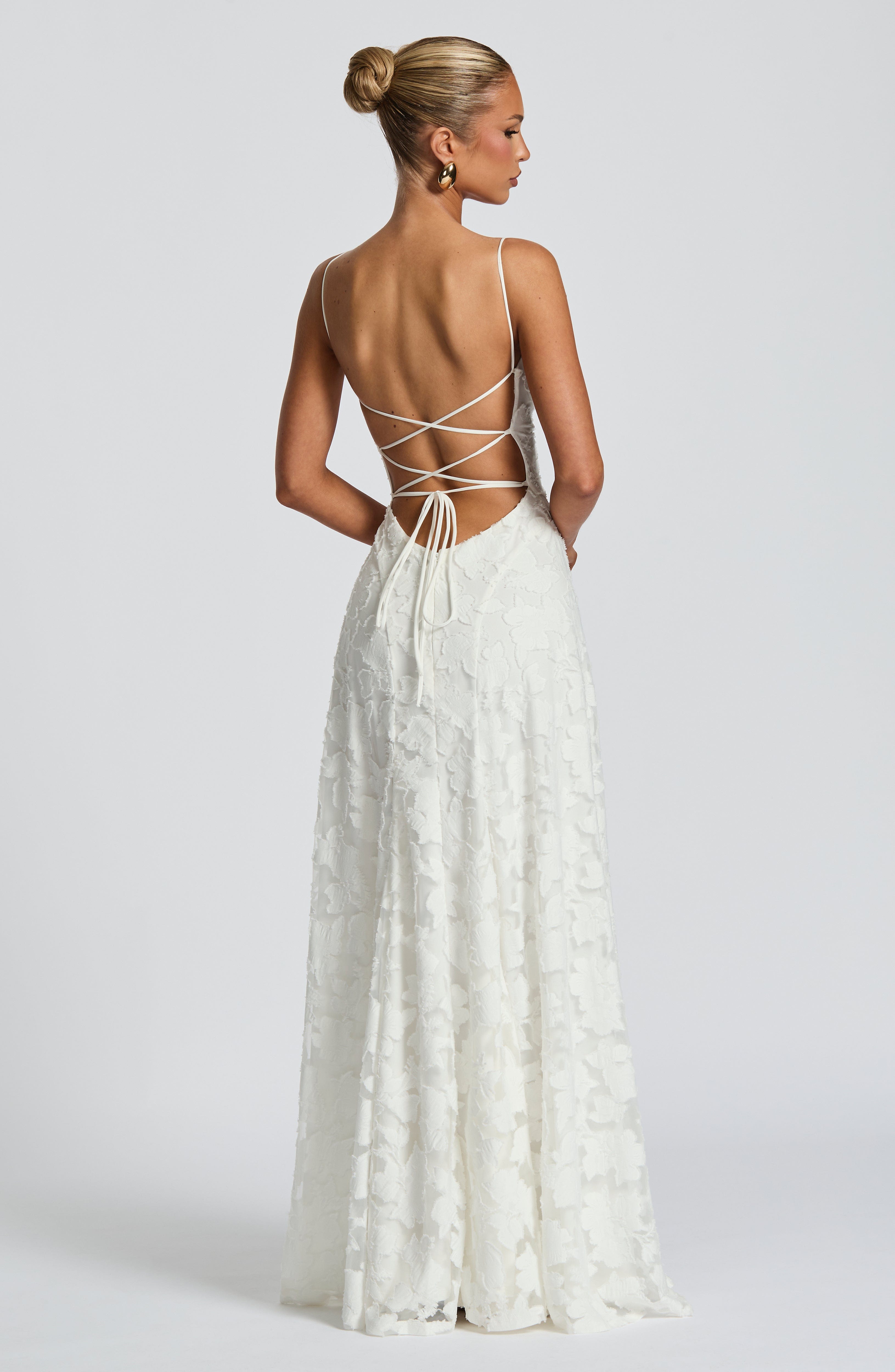 Alexander Saint Bloemen Maxi Vestido