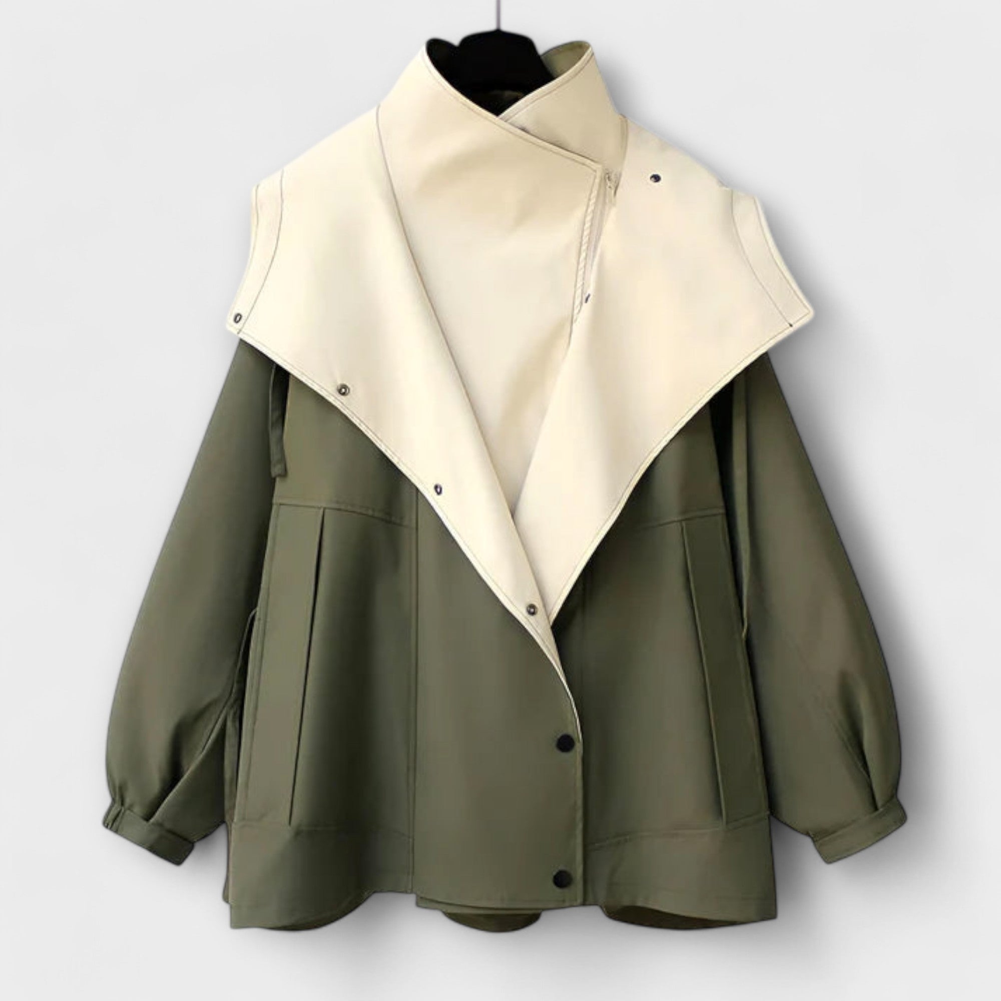 Trenchcoat con Características Impermeables