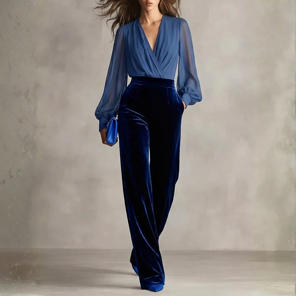 Maud™ | Elegante mono con escote en V