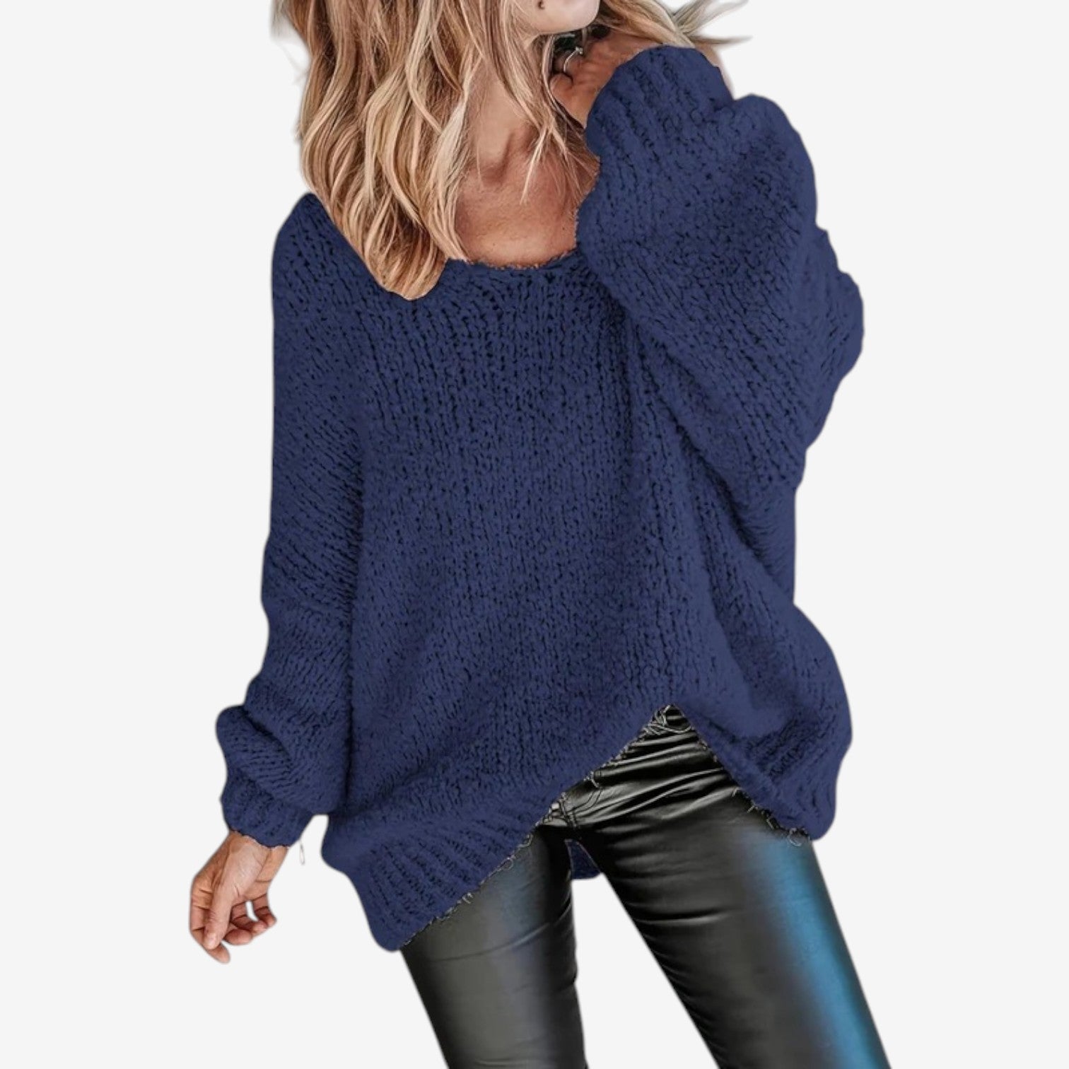 Hasna™ Chic Suéter Oversized