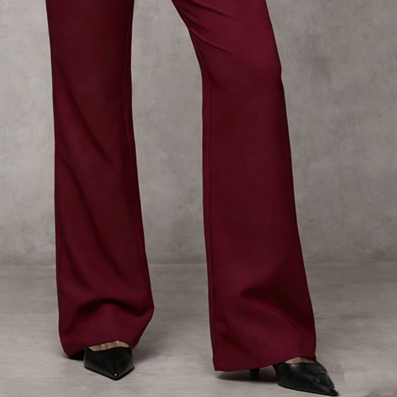 Pantalones de traje elegantes para mujer