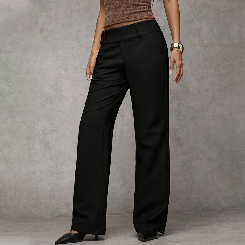 Pantalones de traje elegantes para mujer